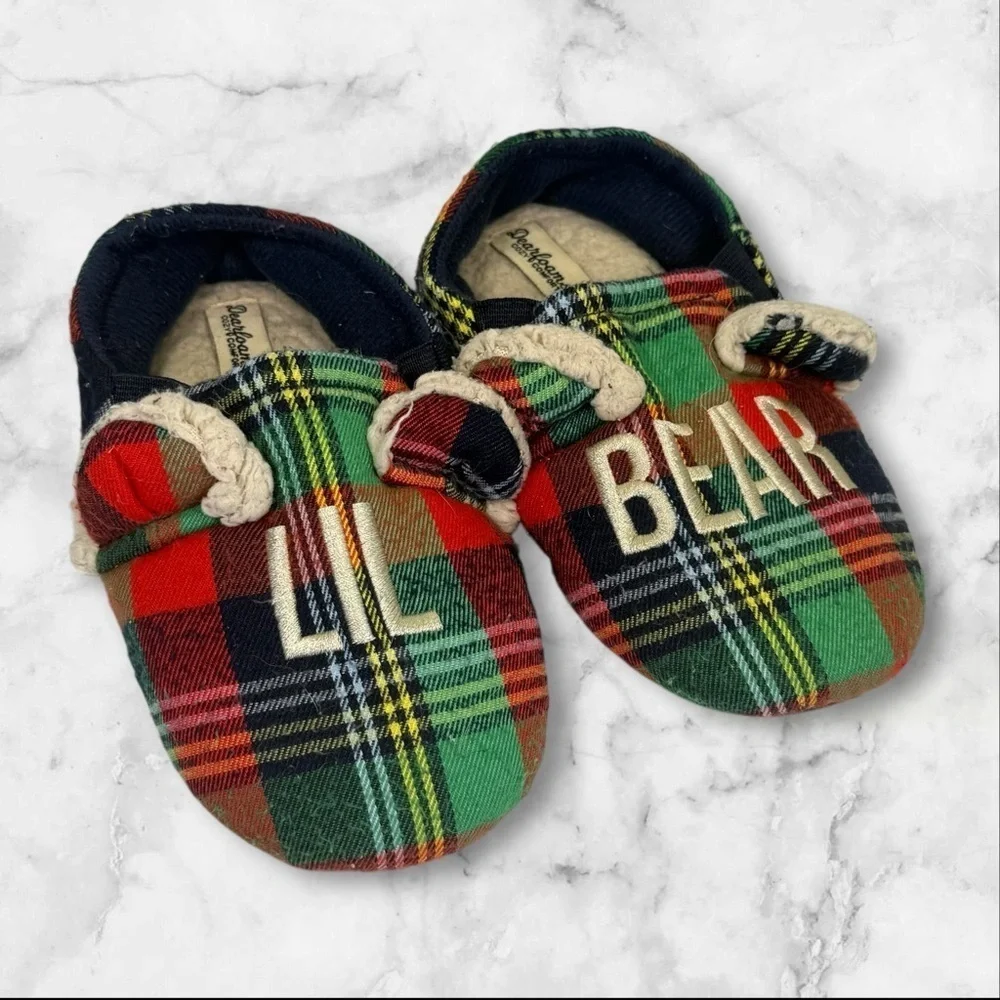 Toddler “Lil Bear” slippers size 9-10